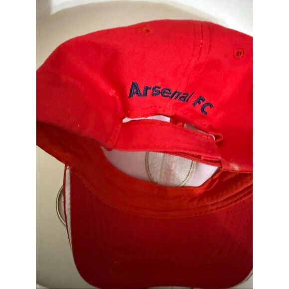 Arsenal Football Club Men's Logo Adjustable Snapback Cap Hat Red One Size - Picture 3 of 8